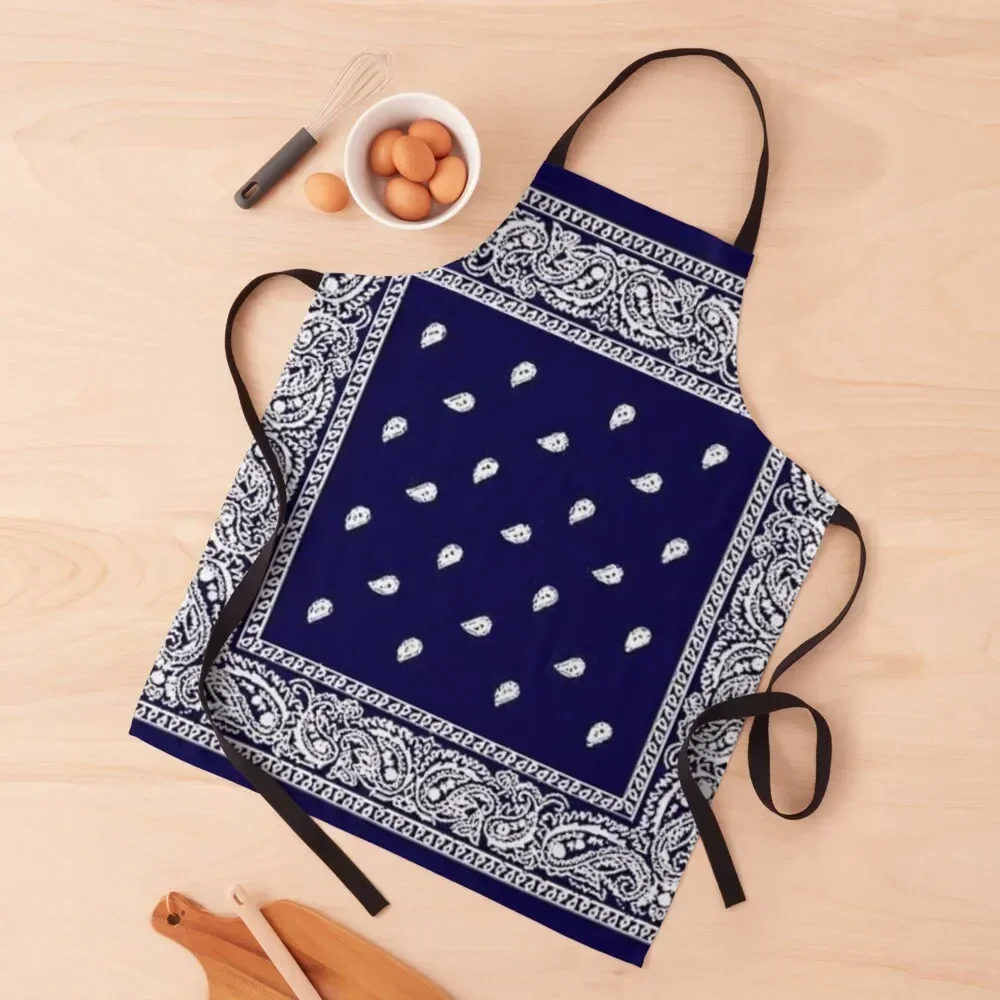 

Crips - Bandana Patern Apron For Kitchen Women Women's Dresses japanese style Apron