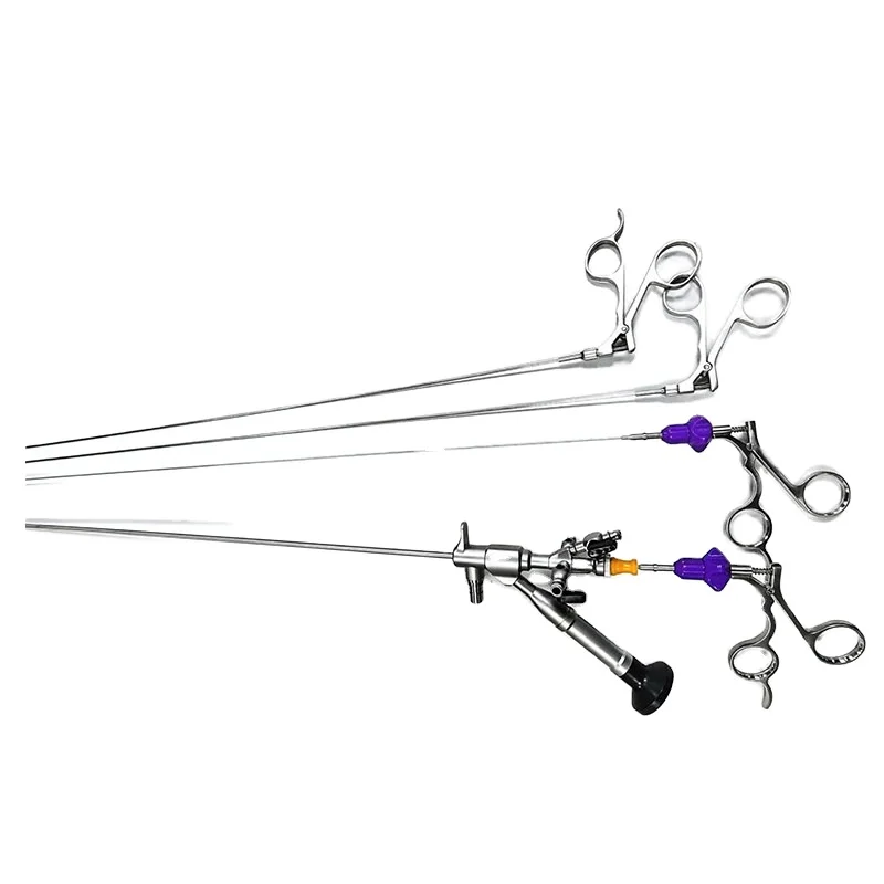 8Fr 6.5Fr Fiberoptic Ureteroscope with Rapid Deflection for Efficient Navigation