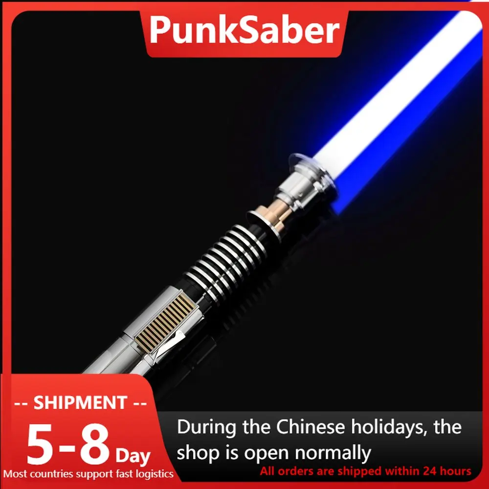 

PunkSaber Enopixel Lightsaber FOC Heavy Dueling Laser Sword Infinite Color Changing 12 Sound Smooth Swing EP6 Lighsaber De Luz