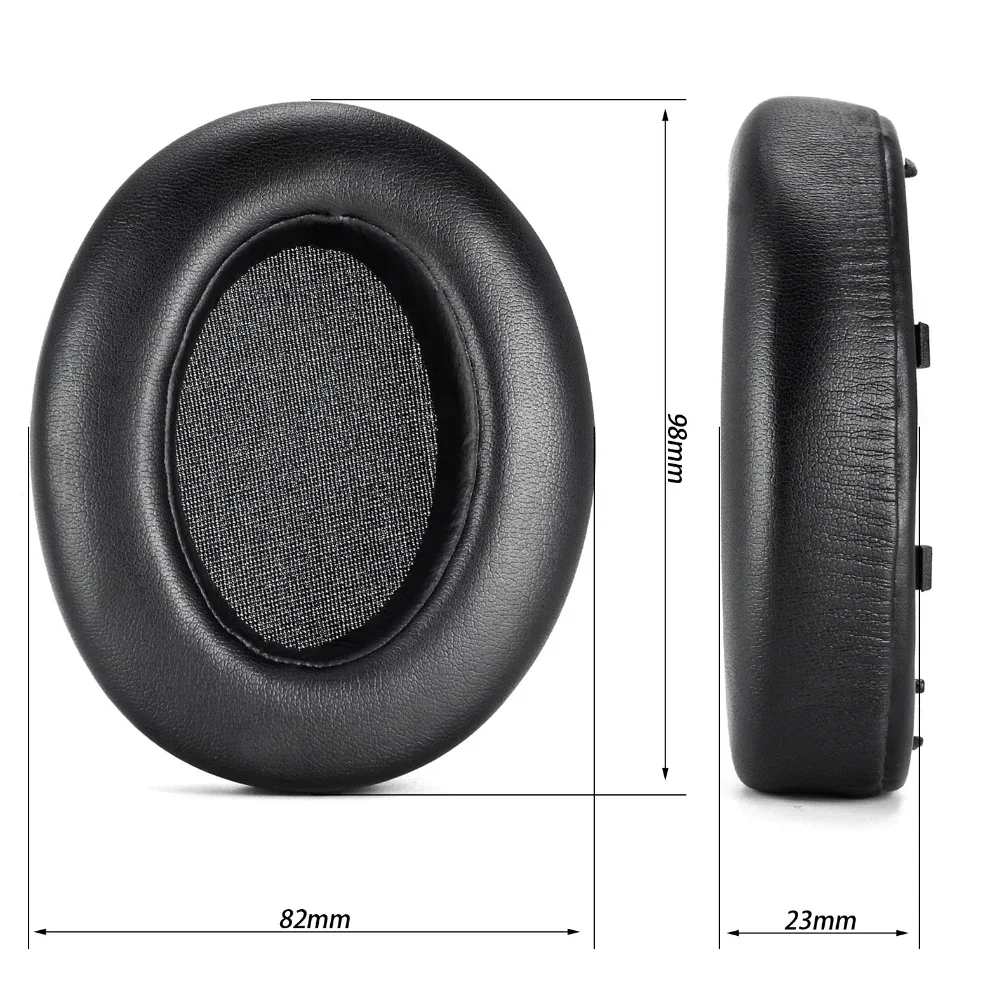 Memory Foam Protein Leather Replacement Ear Pads Cushions Muffs Earpads For Sony WH-XB910N Headphones