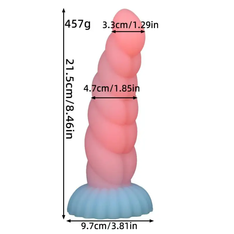 Realistic Monster Silicone Dildo With Strong Suction Cup For Women Adult Sex Toy G-spot Anal Plug Prostate Massager Hands Free - view 6