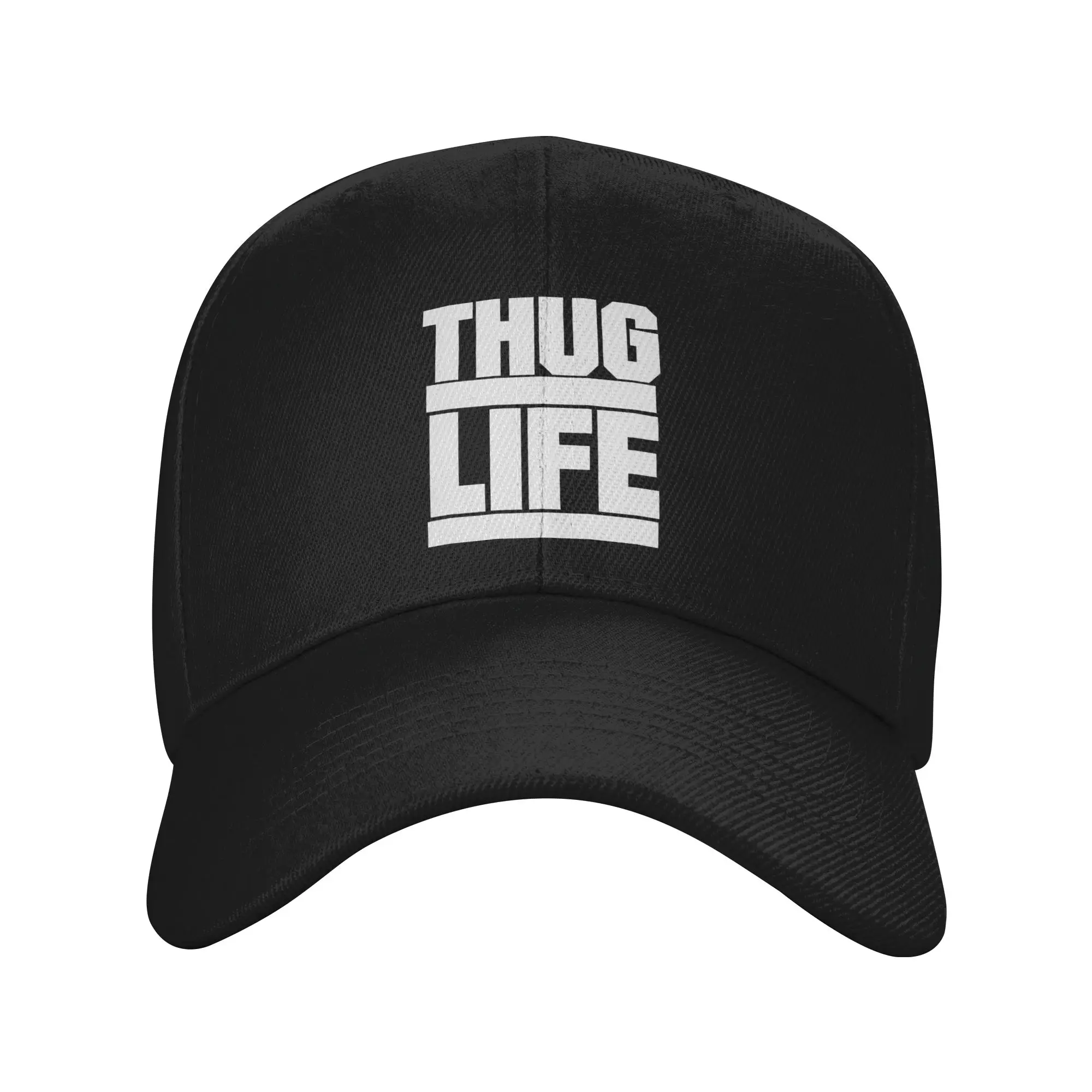 

Модная бейсболка Fashion Tupac 2Pac Thug Life с изогнутым козырьком и острыми краями