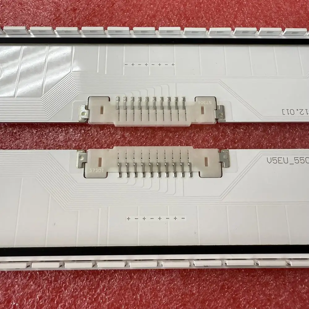 2 pièces/ensemble LED Bande Pour Samsung UE55JS8000T UE55JS8500T UE55JS9000T UE55JS8590T UN55JS9000 UN55JS850DF UN55JS8500 UE55JS8000