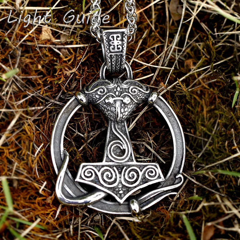 2022 New Designs 316L Stainless Steel Viking bear warrior Pendant For Men 3D Animal High Quality Jewelry for gift free shipping