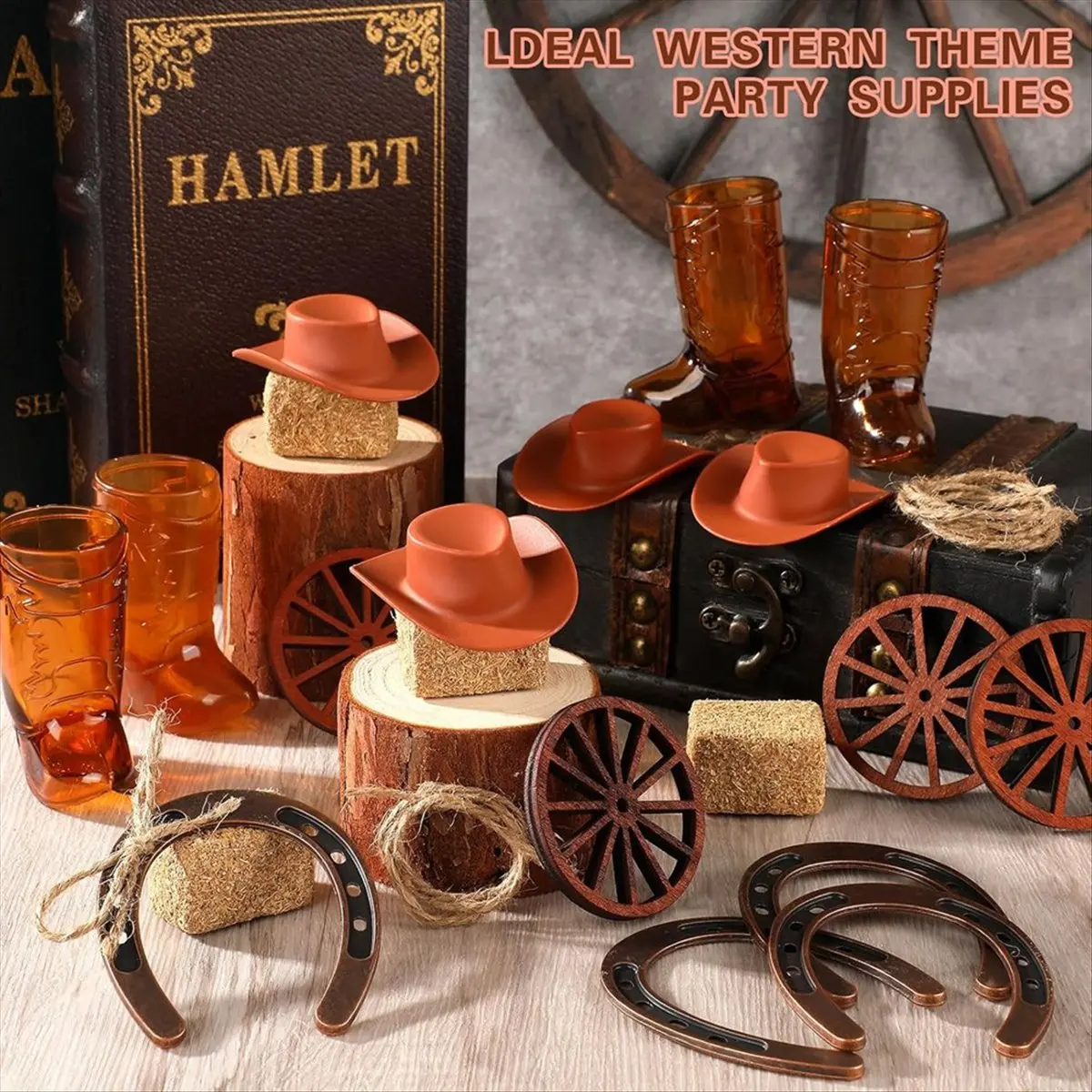 New 24Pcs Cowboy Th…