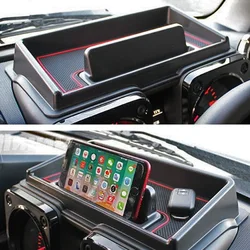 Car Tray Phone Holder Instrument Storage Box For Suzuki Jimny JB64/ JB74 2019 2020 2021 2022 Dashboard Storage Box Behind Screen