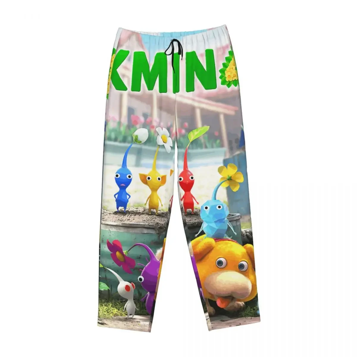 

Женские пижамные брюки Custom Pikmin с карманами для отдыха и сна