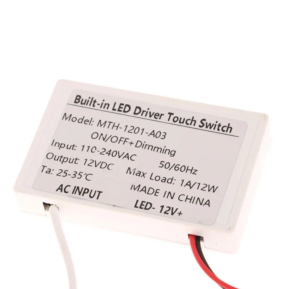 

12 В 1 А сенсорный переключатель зеркало для ванной комнаты двухцветный переключатель сенсорный датчик монохромный модуль датчика емкости