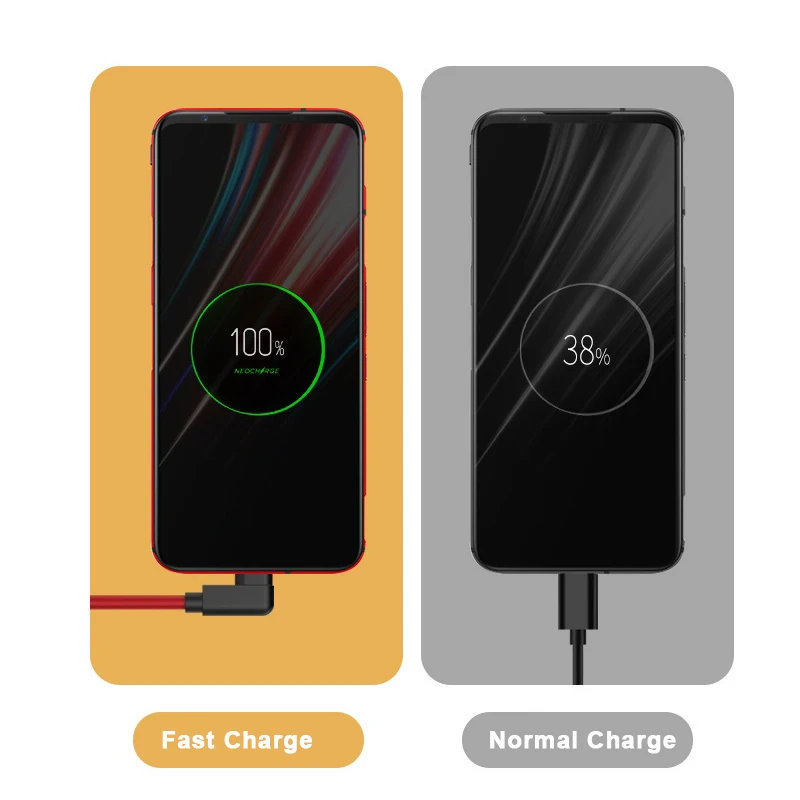 135W 120W 80W USB-C PD Fast Charger Cable For Nubia Red Magic 7 7S Pro Z40 Z40S Pro 5S 6S 6R 6A Z30 NeoCharge Type-C Data Cable