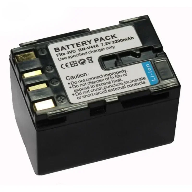 2200mAh BN-V416 V416U BNV416 Battery + AC Charger For JVC BN-V408 V408U V408US V428 V428U V428US GR-D93 GR-D94 GR-D220 GR-D225