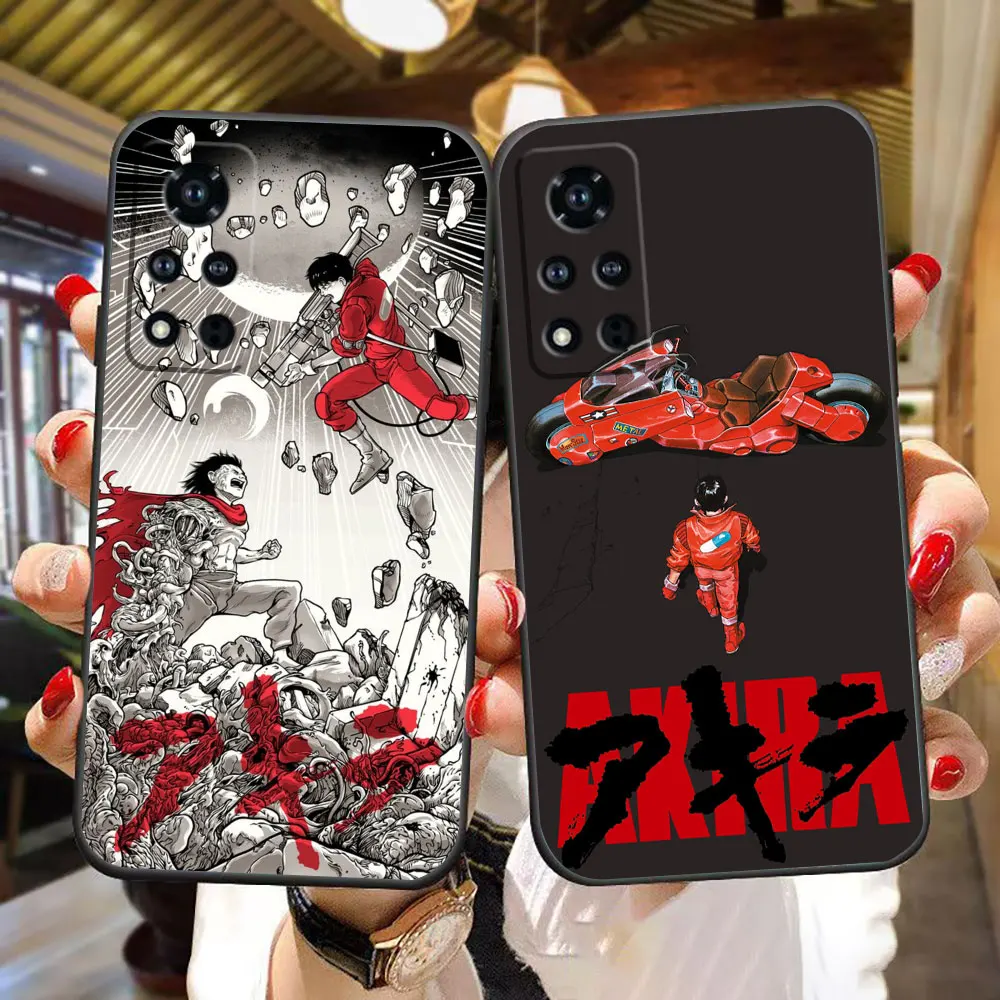 Anime A-AKIRA V-Voltron Phone Case For Honor X50 X40 X30 X20 X10 X9 X9A X8 X7 5G V40 Magic 3 4 5 TPU Case Funda Coque Shell Capa