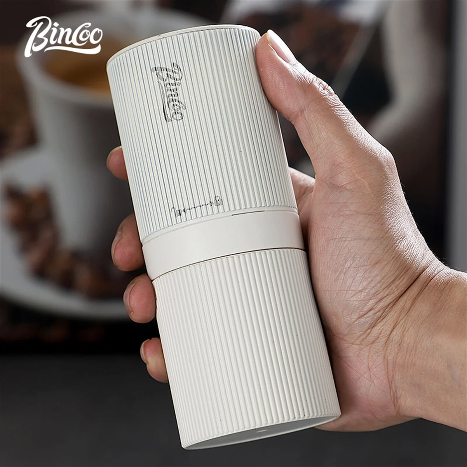 

Bincoo Portable Electric Coffee Bean Grinder Adjustable Rechargeable Grinders Household Mini Coffee Machine For Outdoor Camping