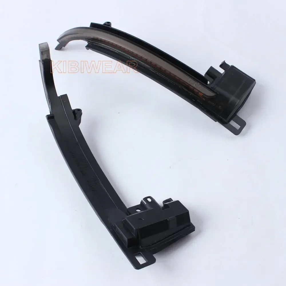 الأصفر والأزرق ديناميكي LED بدوره إشارة الوامض لأودي A4 A5 B8 2008 Q3 A6 4F C6 S6 SQ3 A3 8P A8 D3 8K الجانب مرآة ضوء السهم