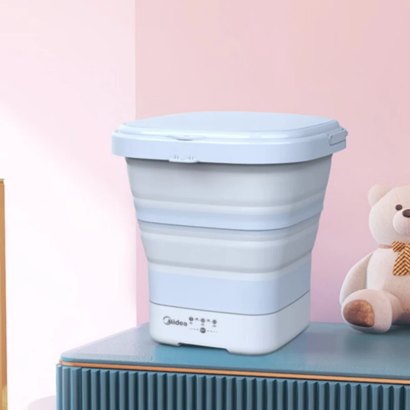 Convenient and Space-saving Midea Portable Washing Machine, Perfect for Small Living Spaces Washing Machine Portable 220V