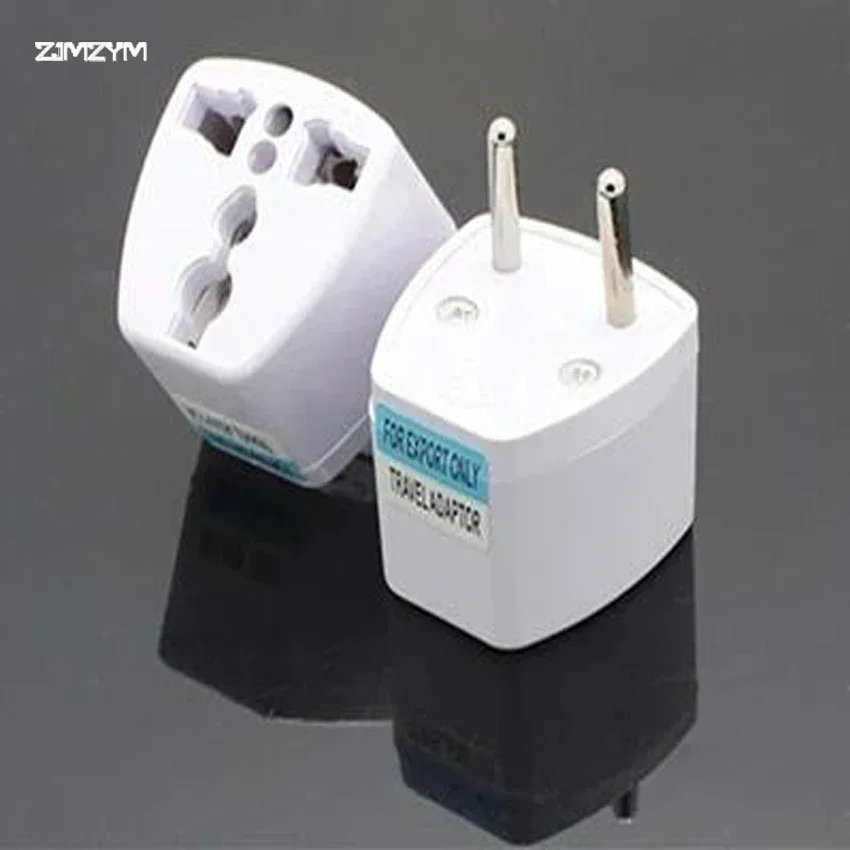 1PC Travel Converter Adapter EU to US,UK,HK etc Adapter Converter Changeover Plug 2 Pin AC Power Plug Adaptor Multi-purpose plug