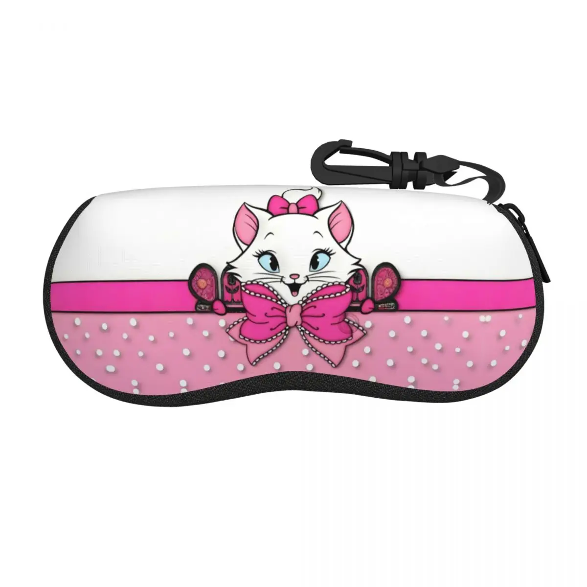 

Custom Anime Marie Cat Shell Eyeglasses Protector Cases Cool Sunglass Case Cartoon Kawaii Glasses Pouch