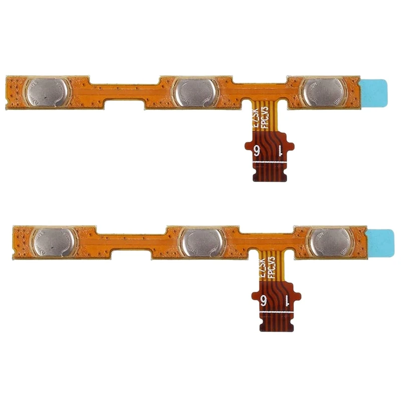 ปุ่มควบคุมระดับเสียง2X สำหรับ Xiaomi redmi 5 plus แผงวงจรสายเคเบิลสำหรับบูตกุญแจเปิดปิด