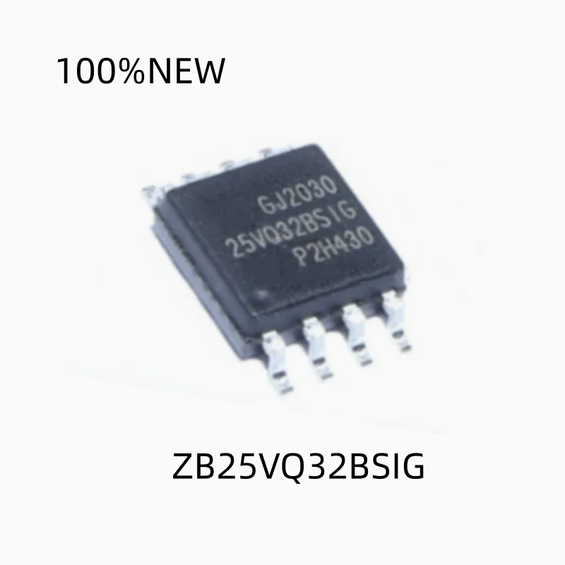 (10 Pieces) 100% New 25Vq32Bsig Zb25Vq32Bsig Sop-8 Wide-Body Flash Memory Chip Ic