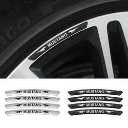 4pcs Aluminum Car Wheel Rims Racing Stickers Badge Auto Decoration Accessories For Ford Focus 2 Galaxy Falcon Territory Ecosport