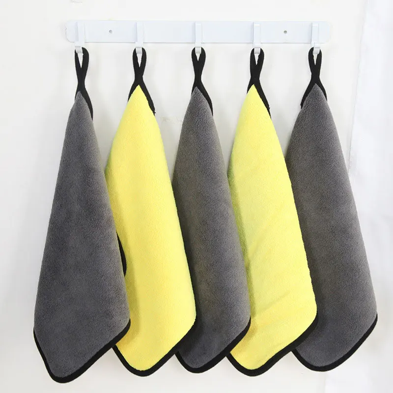 3/20PCS 30x30CM Car Wash Microfiber Towel Car Cleaning Drying Cloth Kitchen Care Detailing Car Wash Towel Cleaning Cloths