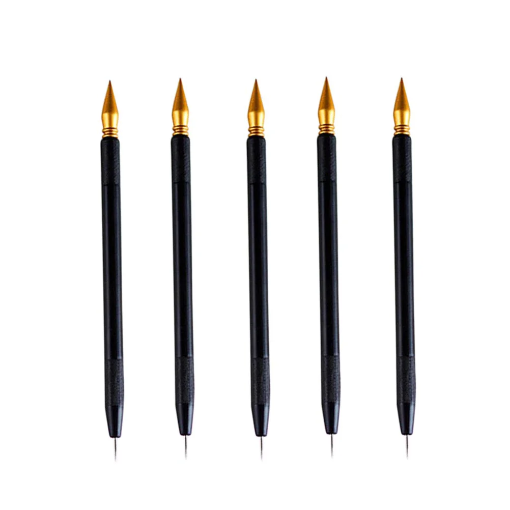 

3 Pcs Stylus Pen Pens Wooden Tool 3pcs Scratch Painting Paper Black Scratching Drawing Child