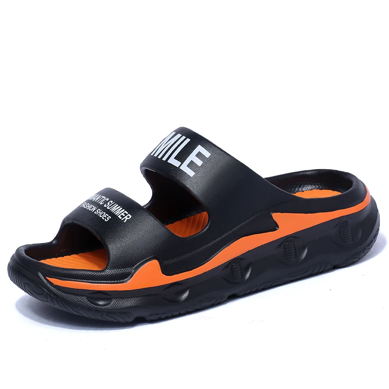 

Мужские и женские сандалии-шлепанцы для улицы и путешествий, из ЭВА, с эффектом ходьбы по облакам, на толстой подошве, модные повседневные вьетнамки