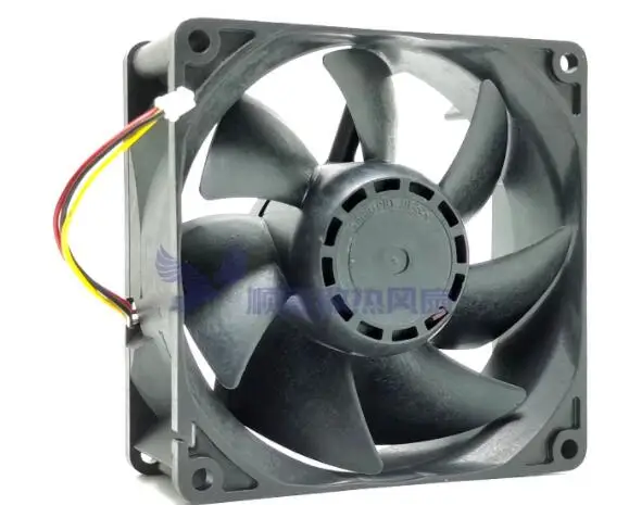 SANYO DENKI 9G0924G1D06 DC 24V 0.55A 90x90x38mm 3-Wire Server Cooling Fan