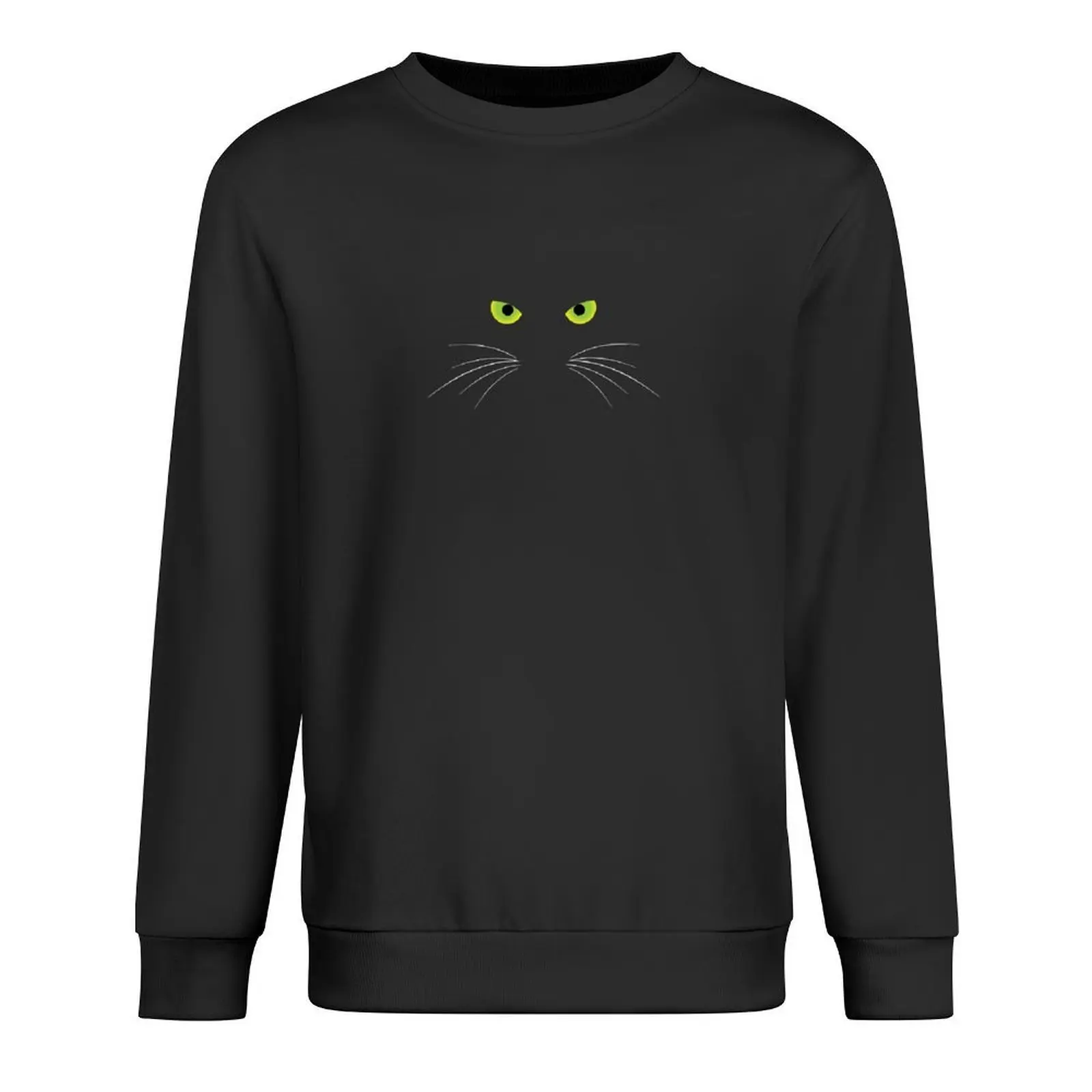 

Cat Eyes and Whiskers – Here's looking at you Pullover autumn jacket men fashion men korean clothes new in hoodies & sweat-shirt
