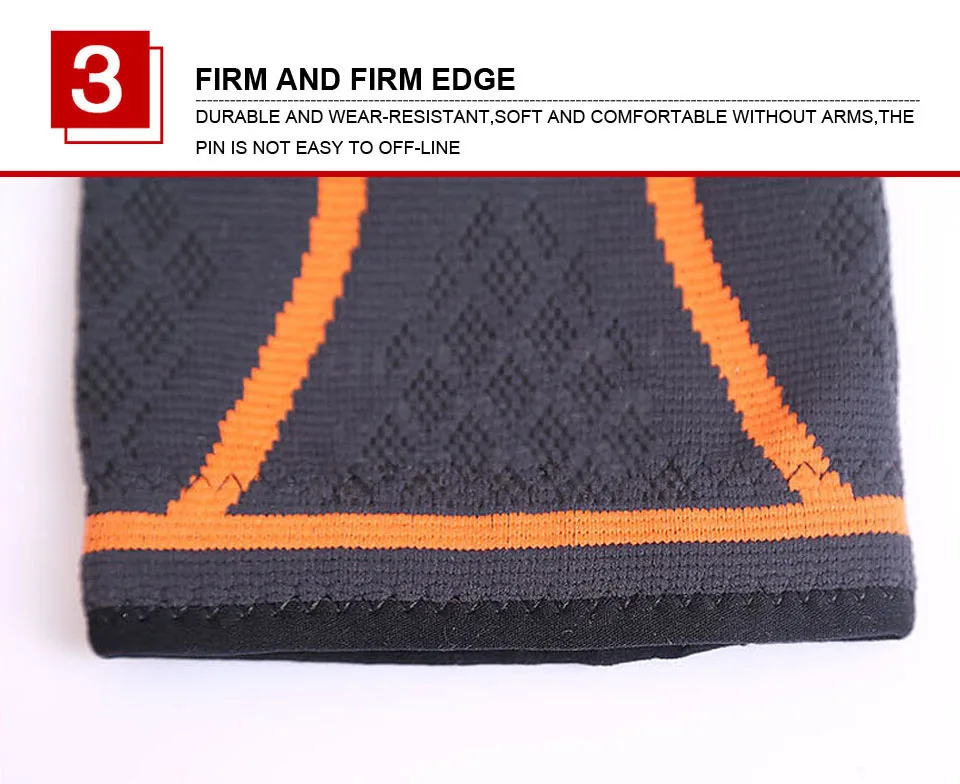 AOLIKES 1PCS Ellenbogen Unterstützung Elastic Gym Sport Ellenbogen Schutz Pad Absorbieren Schweiß Sport Basketball Arm Hülse Ellenbogen Klammer – Detail 6