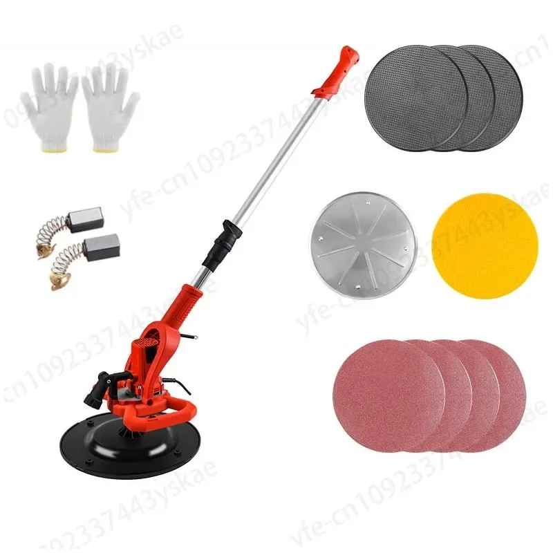 220V Electric Concrete Cement Mortar Trowel Wall Smoothing Polishing Machine Automatic Putty Plastering Machine