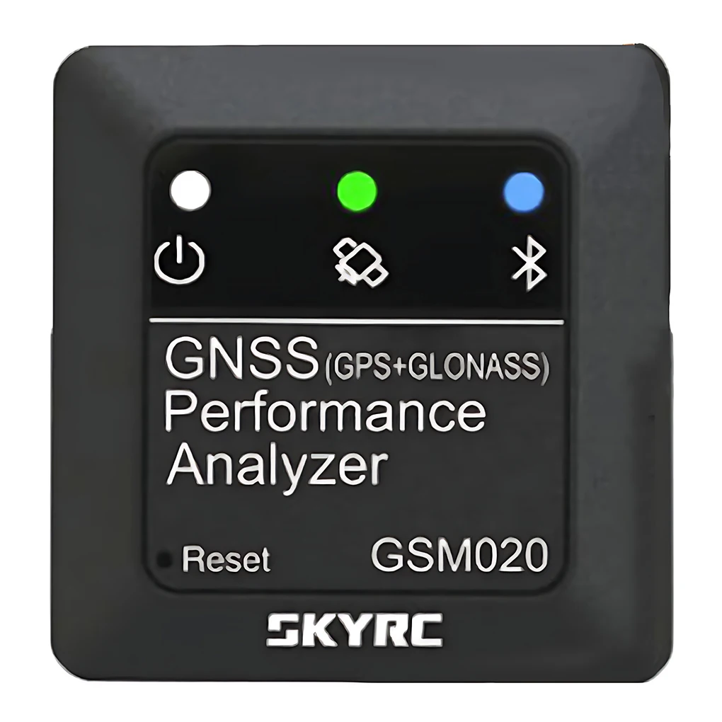 

SKYRC GSM020 GNSS Performance Analyzer Power Bluetooth-compatible APP GPS Speed Meter for RC Car Helicopter FPV Drone SK-500023