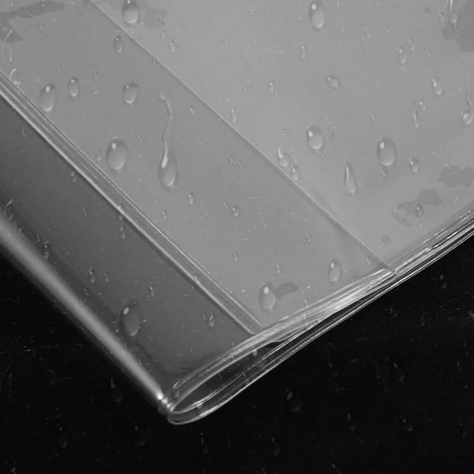 5pcs Set of 5 Book Protectors Cover Sleeve Protection Covers for Hardcover PVC Clear