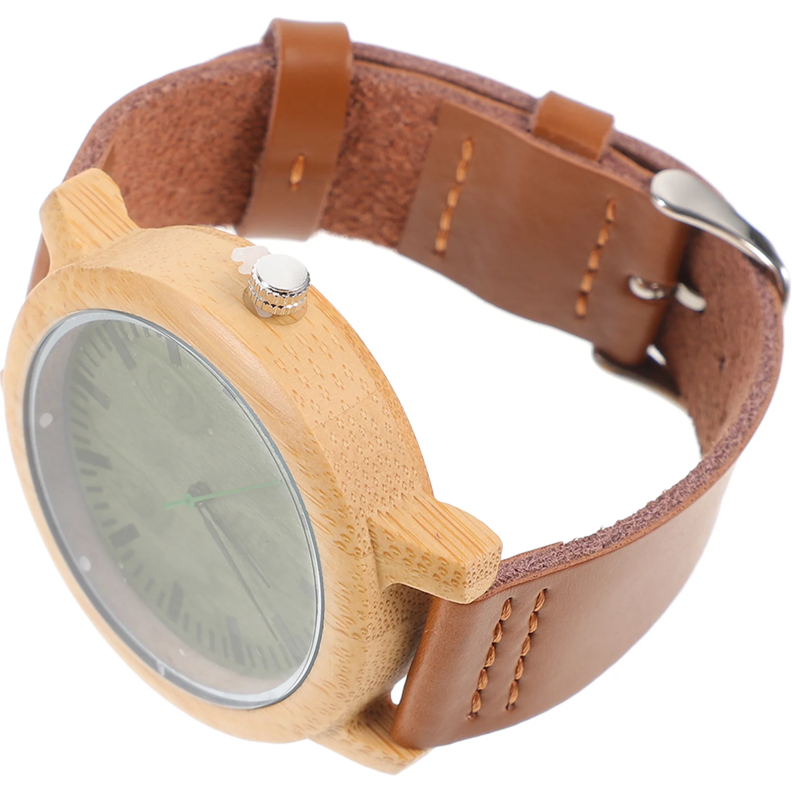 

1Pcs Bamboo Wood Watch Strap Casual Lightweight Vintage Wristwatch Durable Elegant Gift for Men Wood Watch