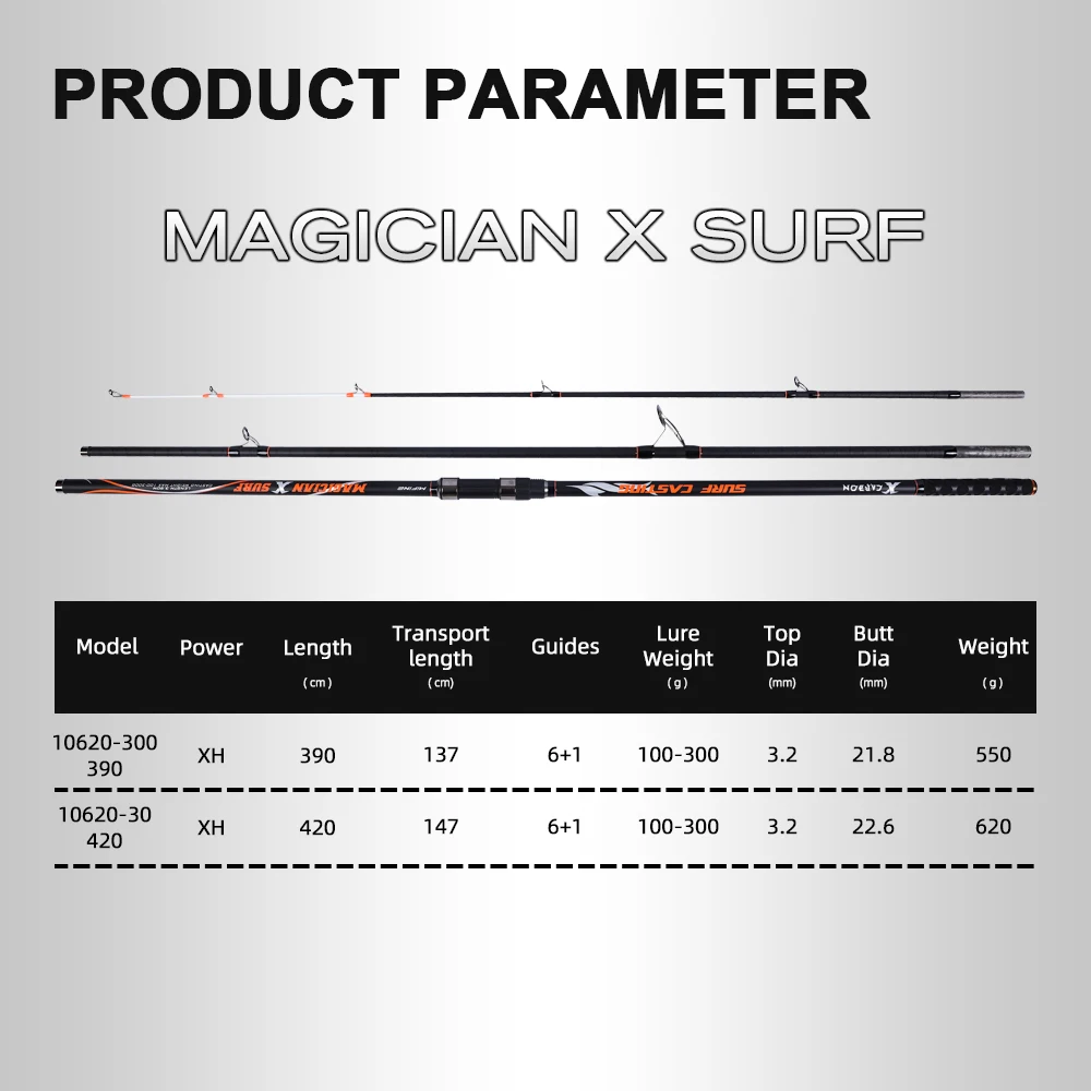 CAÑA MIFINE MAGICIAN X SURF