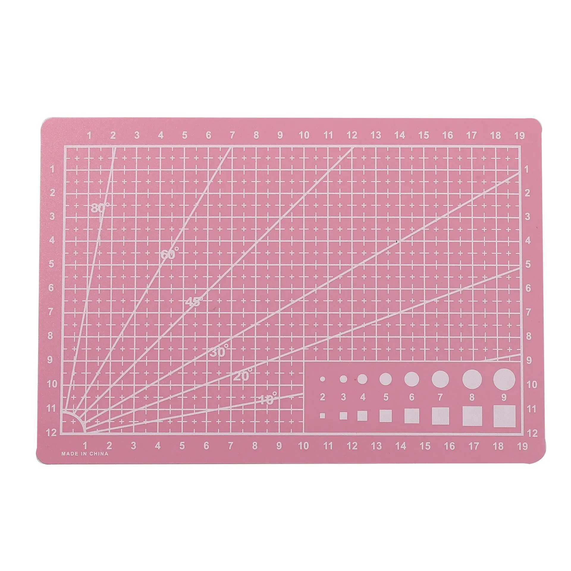 1pcs A5 PVC Cutting Mat Cutting Board Workbench Patchwork Sewing Manual DIY Knife Engraving Leather Single Side Underlay
