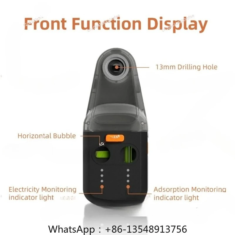 collettore-di-polveri-per-trapano-a-parete-laser-a-bolla-di-livello-altri-utensili-elettrici-adsorbimento-automatico-aspirazione-dell'aria-staffa-da-parete-sospesa-doppia