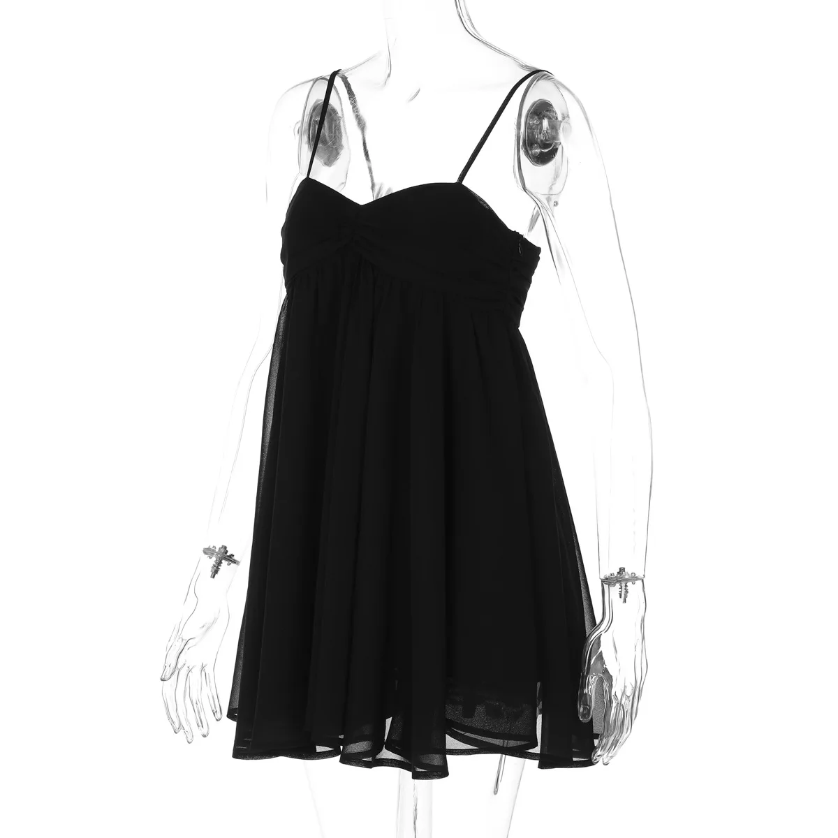 Sommer Mode Sexy Mini Schwarz Kleid frauen Silm Off Schulter Camis Kurze Kleider Gyaru Solide Hemd Coquette Casual Y2k kleidung