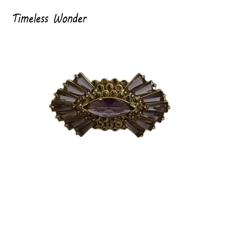 

Timeless Wonder Fancy Zircon Geo Bowknot Brooch Pins for Women Designer Jewelry Runway Top Bride Gift Trendy Cute Rare Mix 5283