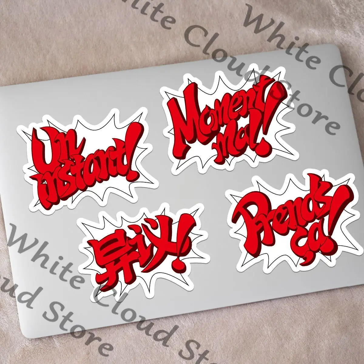 GAME Ace Attorney Phoenix Wright Miles Edgeworth Cosplay Doujin Merch Sticker Cartoon Decorative Painting Journal Diy Collection