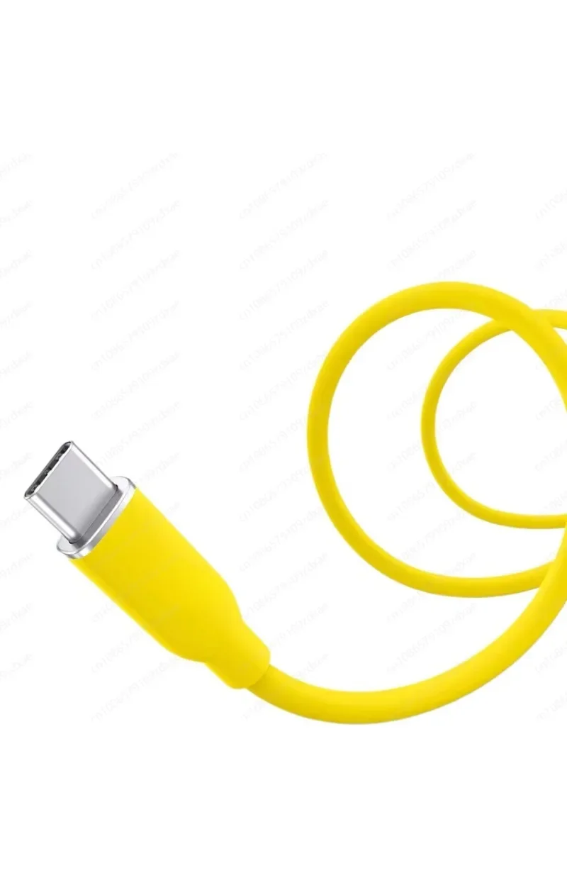 140W data cable Double head typec  PD3.1 fast charging cable Skin-friendly silicone flexible  for MacBook 15Promax