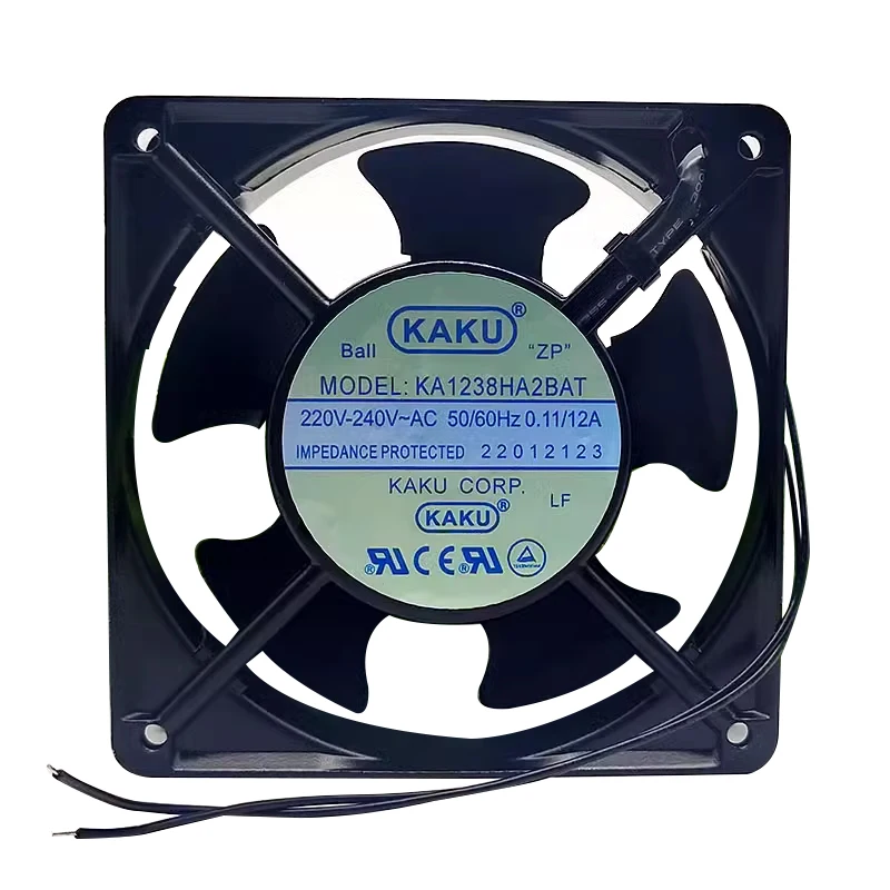120x120x38mm KA1238HA2BAT AC220-240V 0.11/12A AC AXIALE KOELventilator