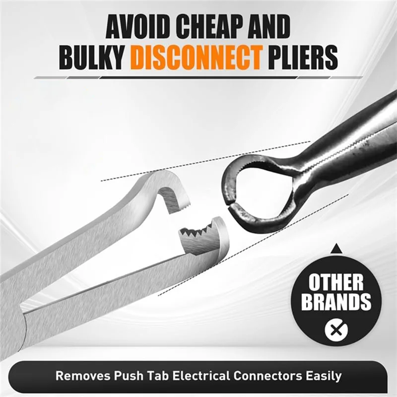 

Electrical Disconnect Pliers, Electrical Connector Separator, Automotive Electrical Connector Pliers, Electrical Tool-AA26