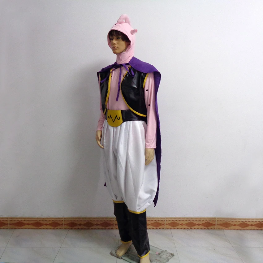 Majin Buu Uniform Halloween Party Cosplay Costume Customize Any Size