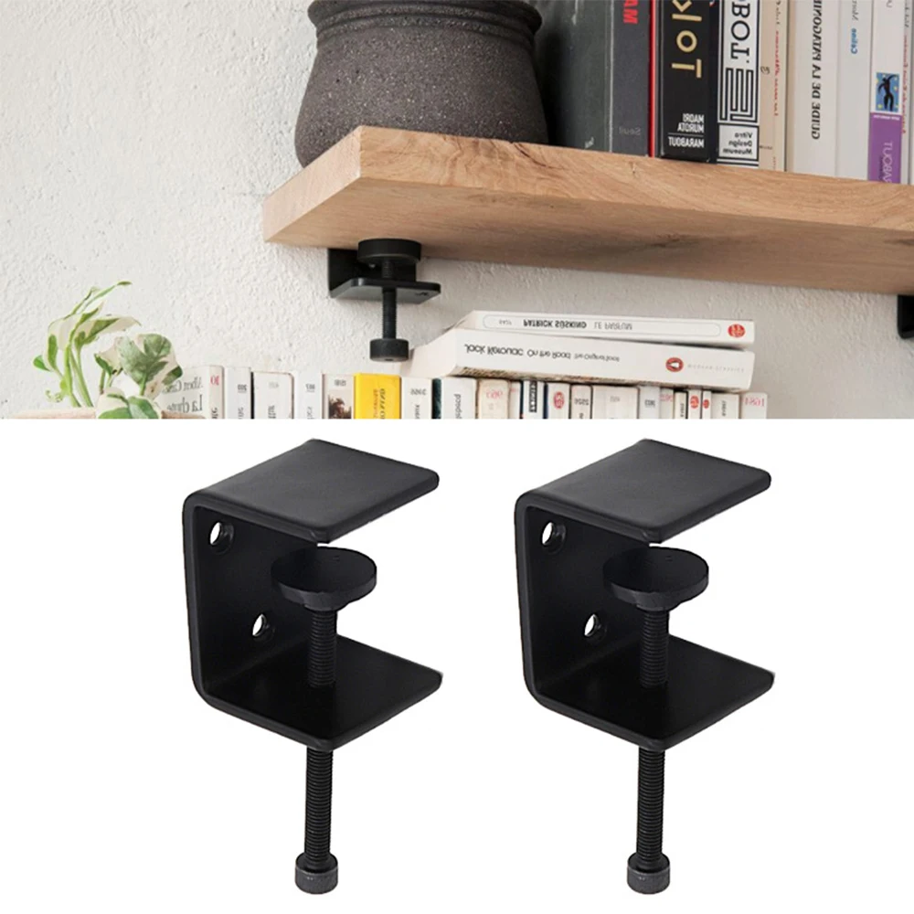 

Wall Hanging Support For Wood Metal Wall-mounted Shelf Storage Rack Bracket Wooden Decor Clip DIY Wooden Decoration Holder