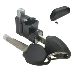 E-bike Case Lock Power Lock & Key With Ignition On/Off Key 19mm For Electric Bicycle Battery Case Lock Replacement Accessories
