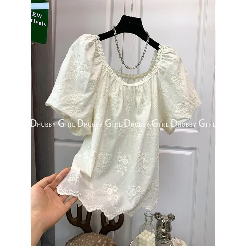 

Vintage Casual Solid Color Party Design T-Shirts Girls Tshirts Short Elegant And Comfortable Korean Fashion Y2k Tops For Women