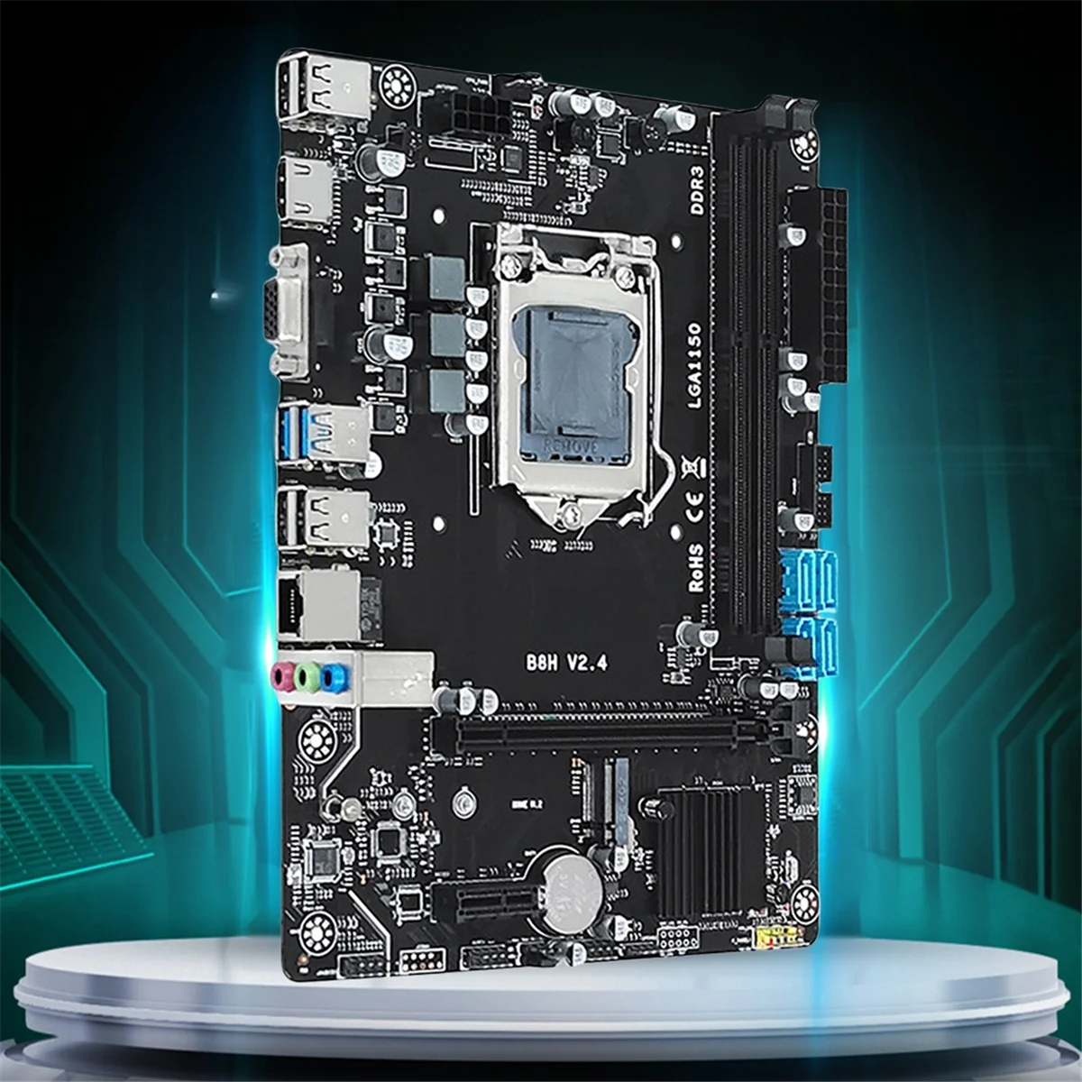 Placa base ABNP B85 LAG 1150 DDR3 16G Placa Mae SATA3.0 USB3.0 2,0 NVME M.2 SSD Placa base de escritorio PC Placa base de ordenador