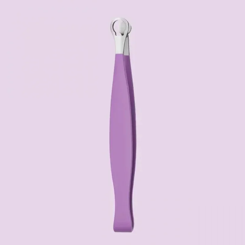 1/2pcs Universal Nose Hair Trimming Tweezers Stainless Steel Eyebrow Nose Hair Cut Manicure Facial Trimming Makeup Trimmer