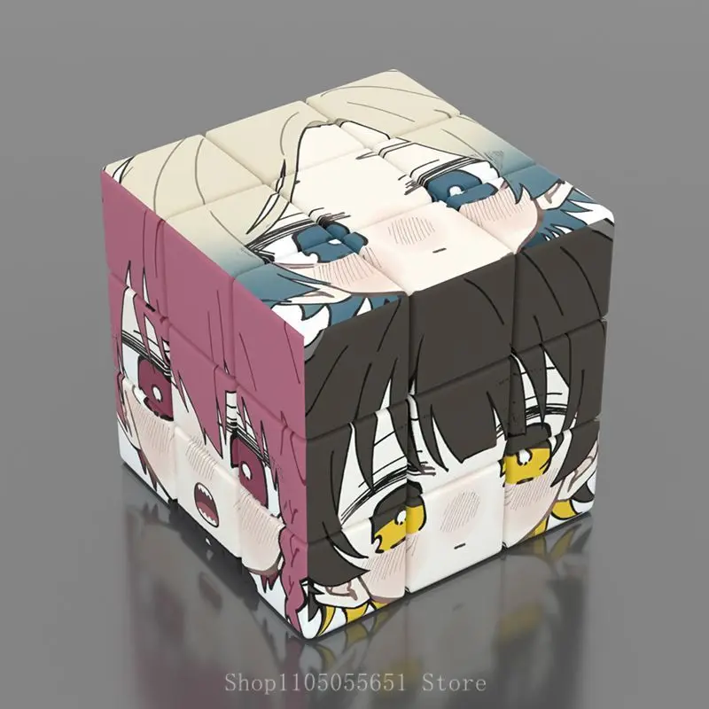 

Anime BLUE LOCK Chigiri Hyoma Nagi Seishiro Third-order Puzzle Rubik's Cube Puzzle Originality Children Christmas Gifts