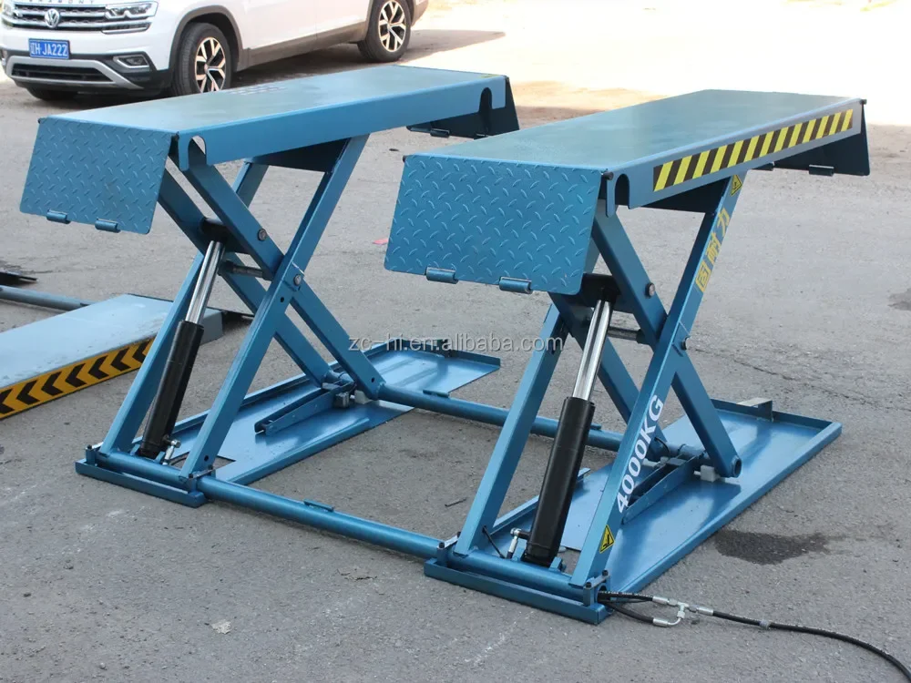 Scissor car lift 3.5t 4t capacity hydraulic scissor lift scissor car lift